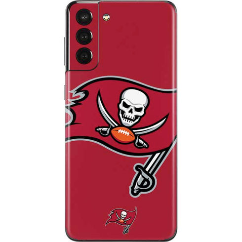 NFL Tampa Bay Buccaneers Large Logo Galaxy S21 Plus 5G Skin